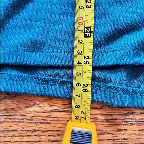 Banana Republic Green Oversized Long Sleeve Top Minimalist Soft Knit Essential - Picture 6 of 8